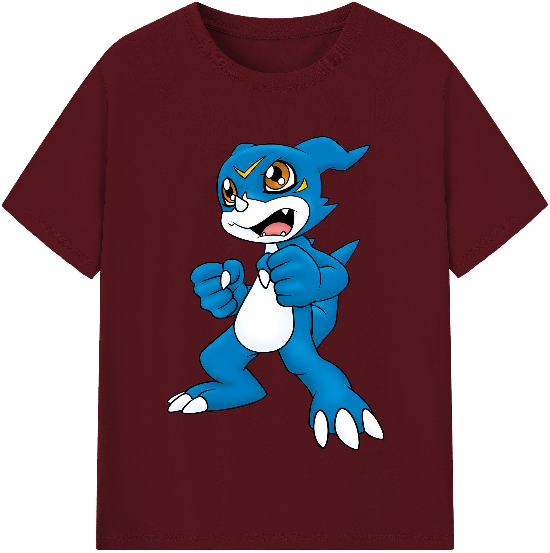 （画像用） Digimon デジタルモンスター/デジモン 綿100％半袖Tシャツ（フロントプリント）